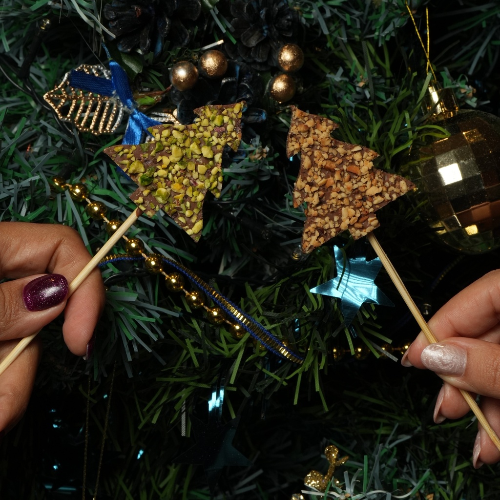 N- Sucette chocolatée Noël